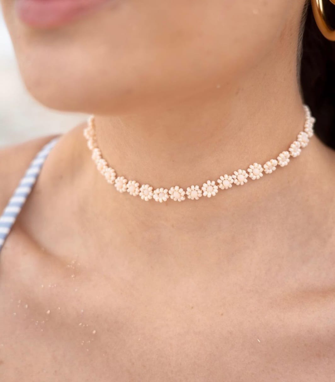 Colgante choker margarita