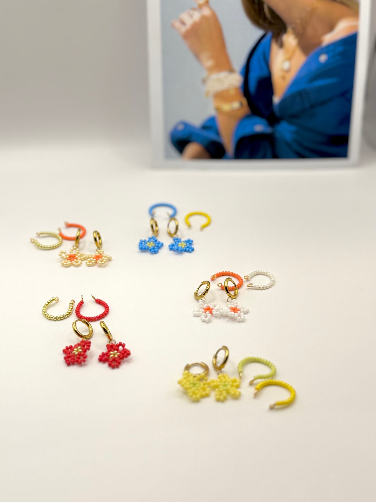 Candonga flor + earcuff