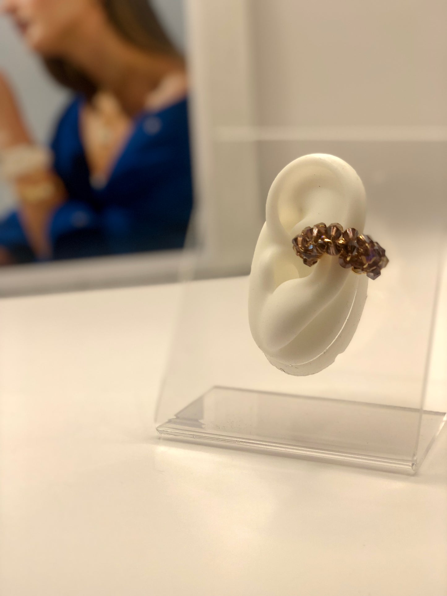 Ear Cuff tejido
