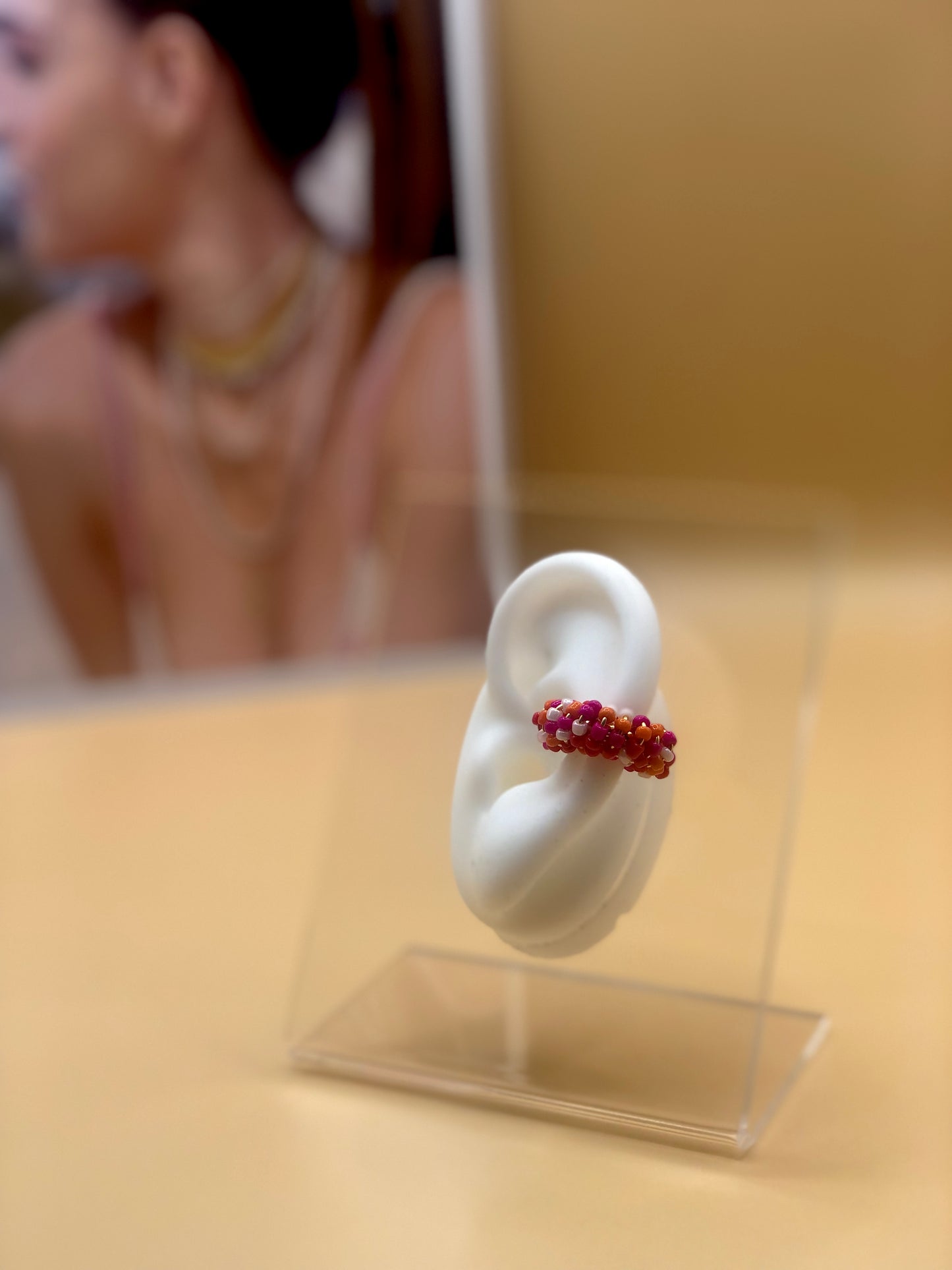 Ear Cuff tejido
