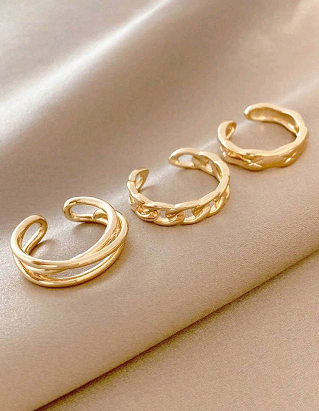 Anillos set x 3