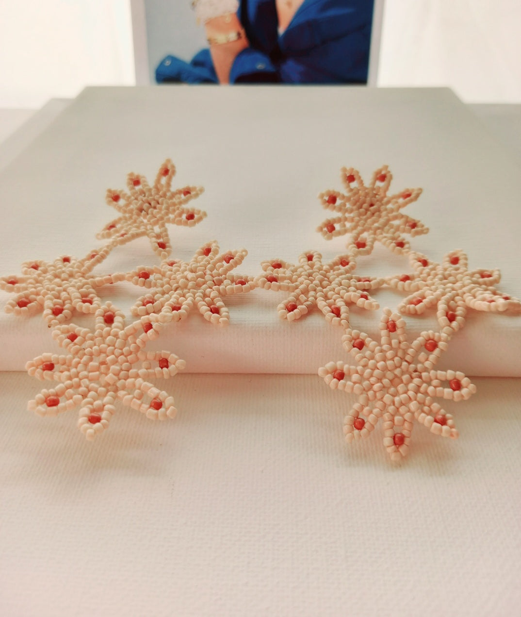 Pendiente Margarita Rombo