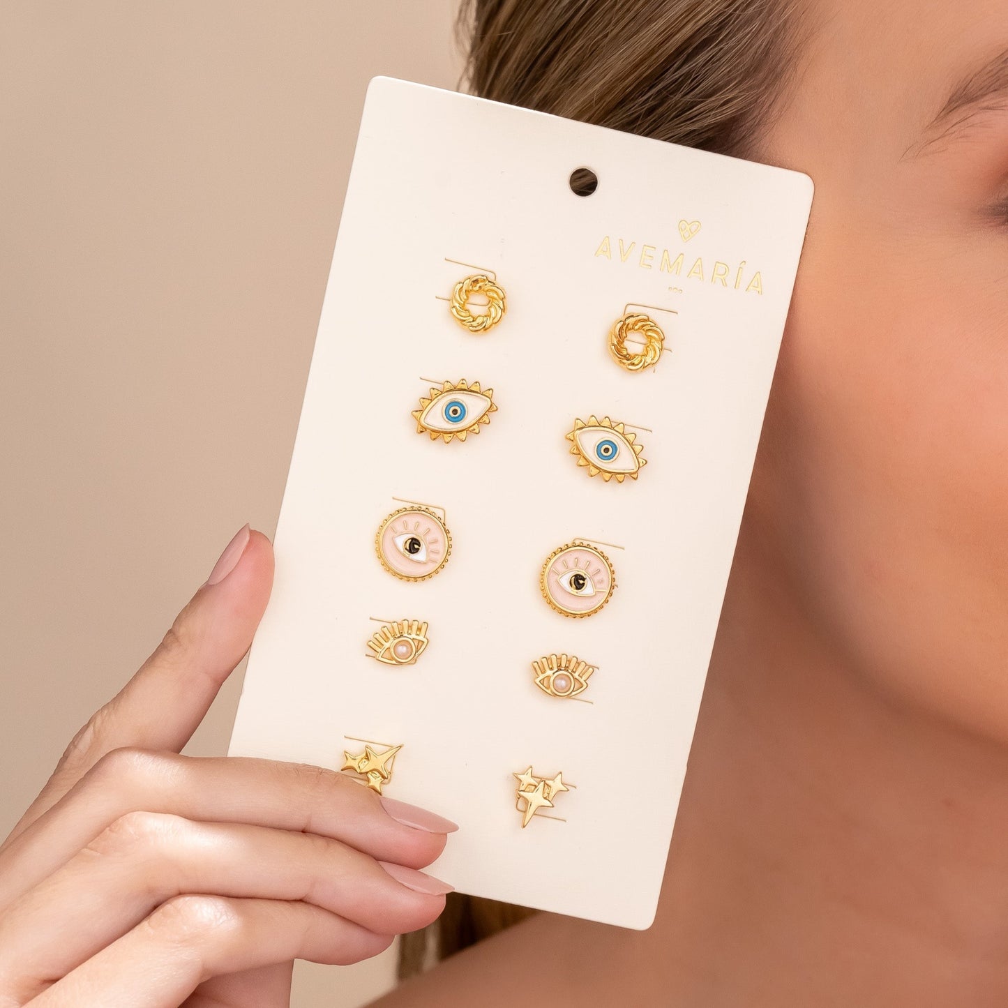 Set pendientes X5